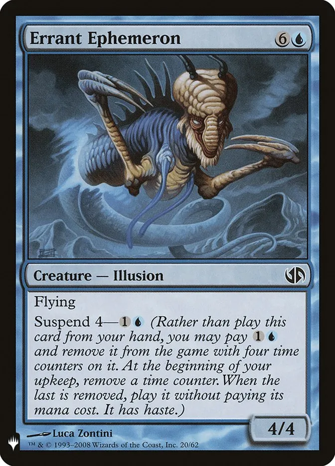 2020 The List Errant Ephemeron common #DD2-20 common card image