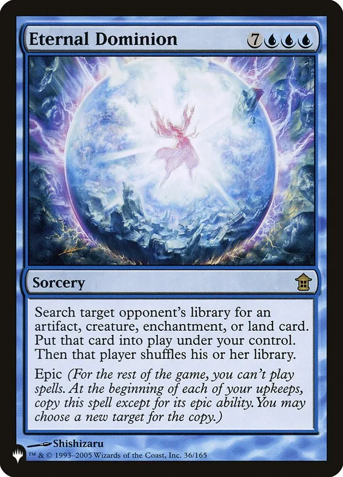 2020 The List Eternal Dominion #SOK-36 rare card image