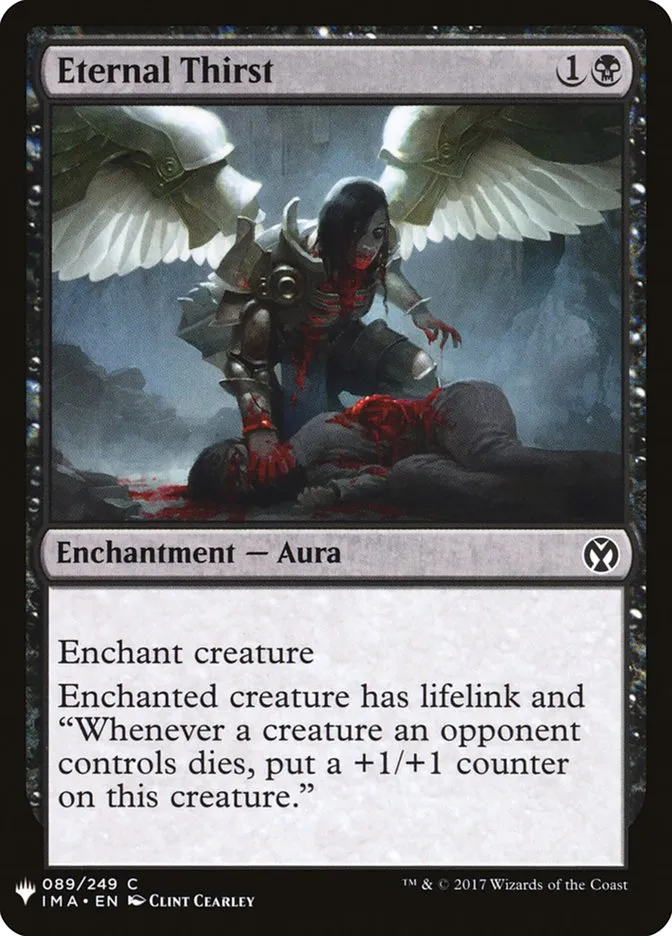 2020 The List Eternal Thirst #IMA-89 common card image
