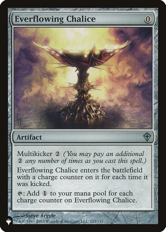 2020 The List Everflowing Chalice #WWK-123 uncommon card image