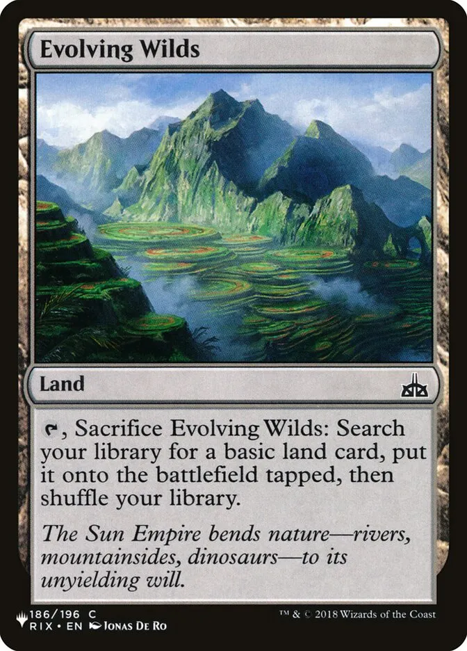2020 The List Evolving Wilds common #RIX-186 common card image