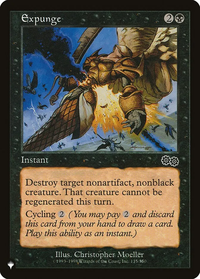 2020 The List Expunge #USG-135 common card image