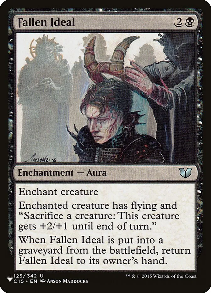 2020 The List Fallen Ideal #C15-125 uncommon card image