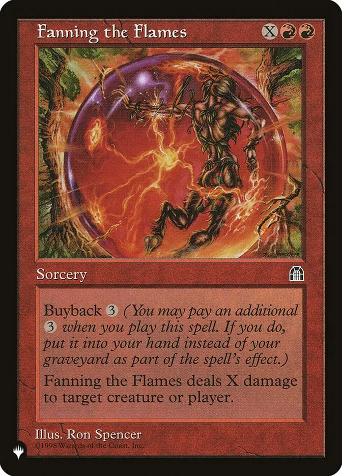 2020 The List Fanning the Flames #STH-80 uncommon card image