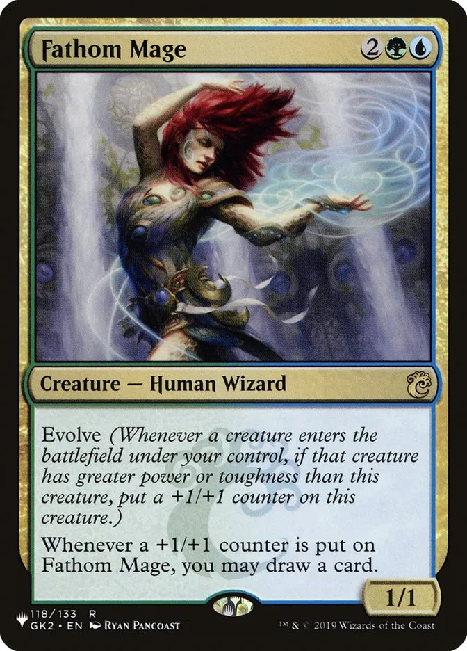 2020 The List Fathom Mage #GK2-118 rare card image