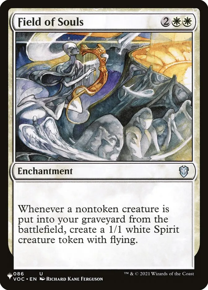 2020 The List Field of Souls #VOC-86 uncommon card image