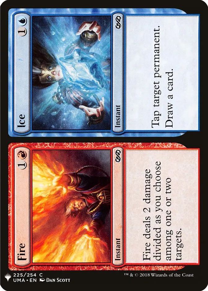 2020 The List Fire // Ice common #UMA-225 common card image