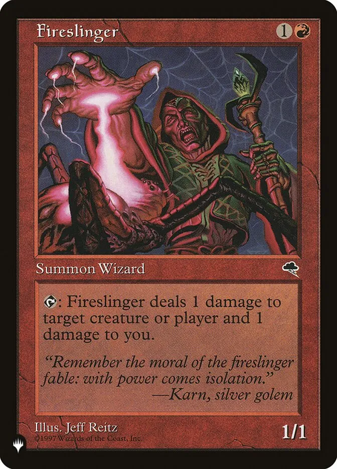 2020 The List Fireslinger common #TMP-173 common card image