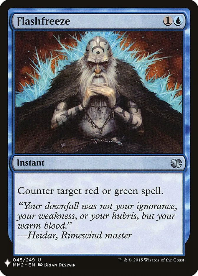 2020 The List Flashfreeze #MM2-45 uncommon card image