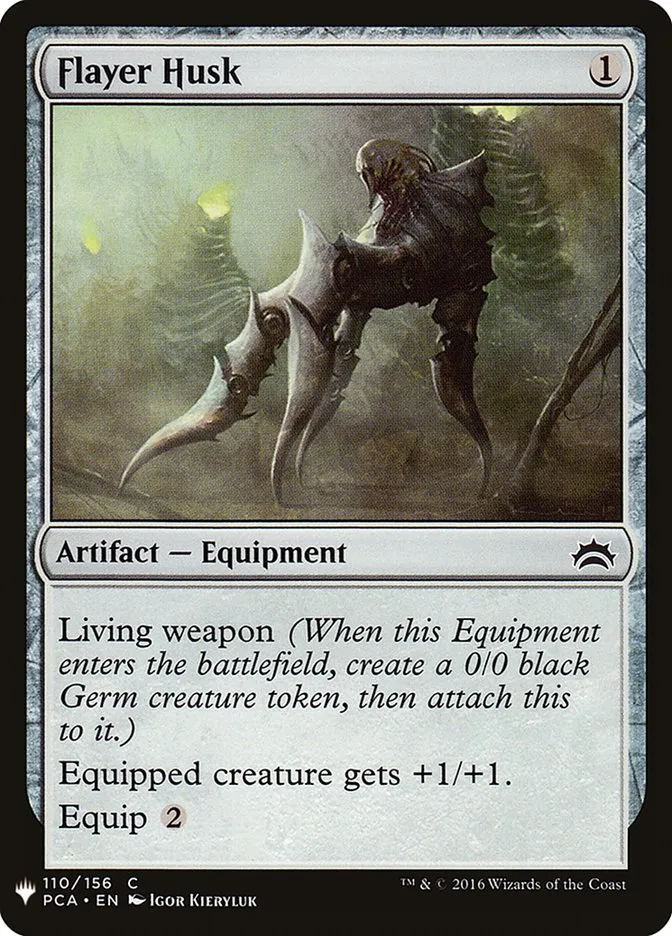 2020 The List Flayer Husk common #PCA-110 common card image