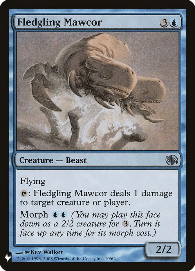 2020 The List Fledgling Mawcor uncommon #DD2-10 uncommon card image