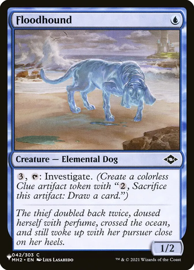 2020 The List Floodhound common #MH2-42 common card image