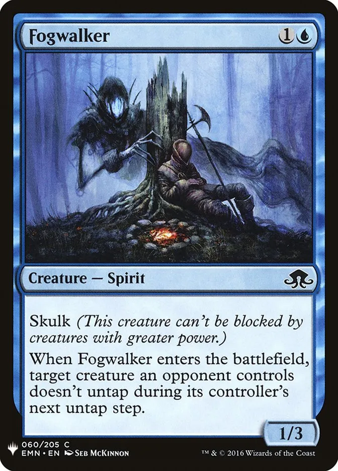 2020 The List Fogwalker common #EMN-60 common card image