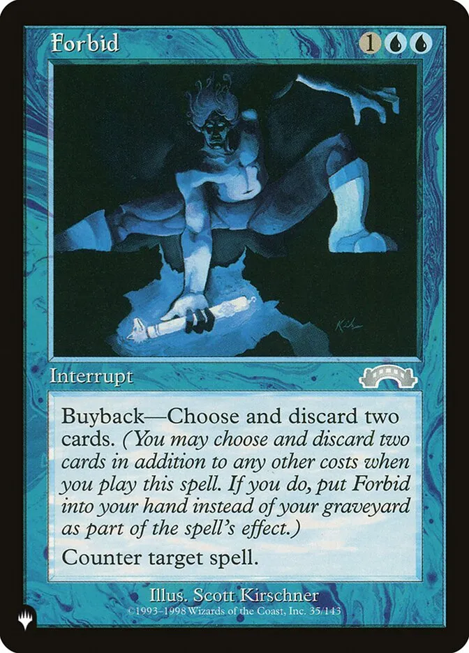 2020 The List Forbid uncommon #EXO-35 uncommon card image
