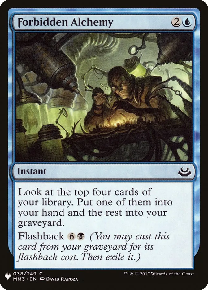2020 The List Forbidden Alchemy #MM3-38 common card image