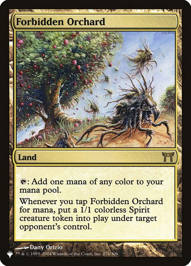 2020 The List Forbidden Orchard #CHK-276 rare card image