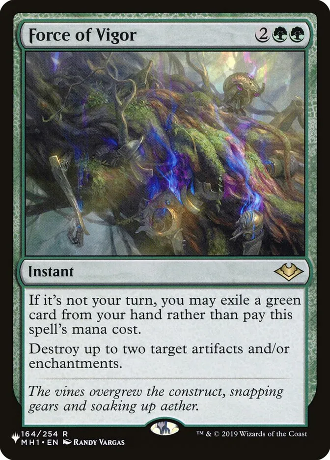 2020 The List Force of Vigor #MH1-164 rare card image