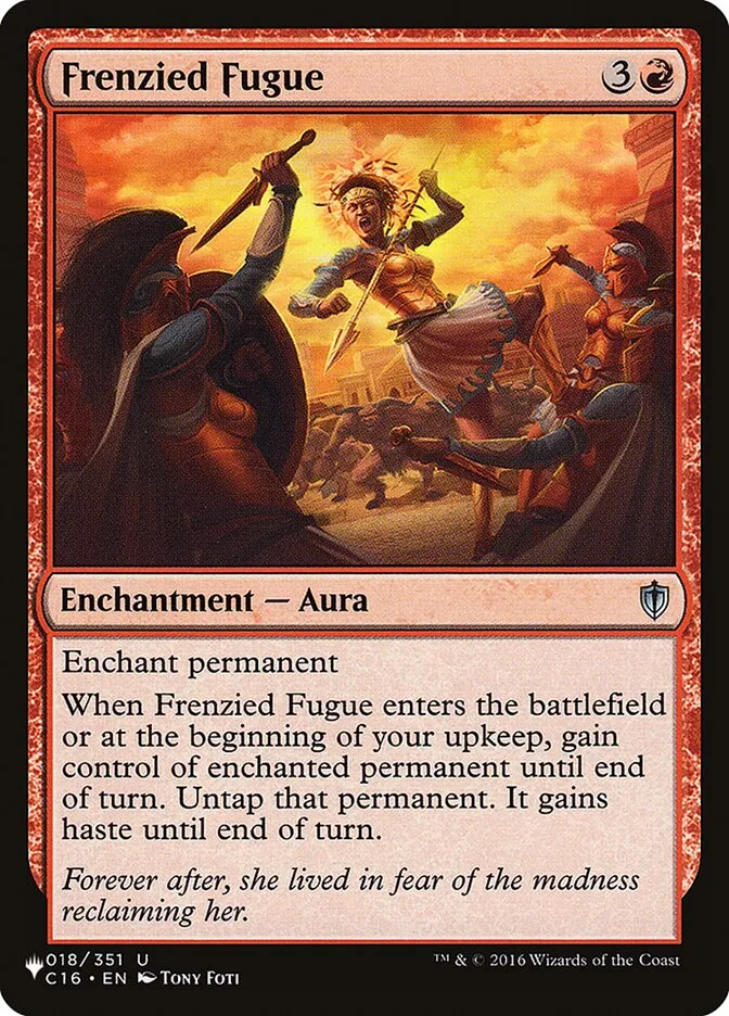 2020 The List Frenzied Fugue #C16-18 uncommon card image