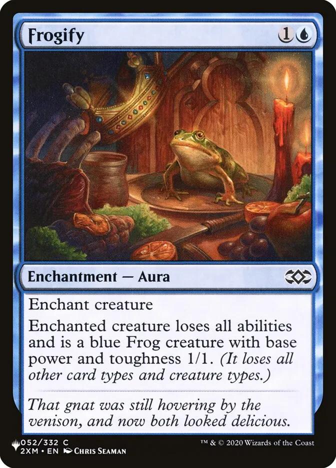 2020 The List Frogify common #2XM-52 common card image