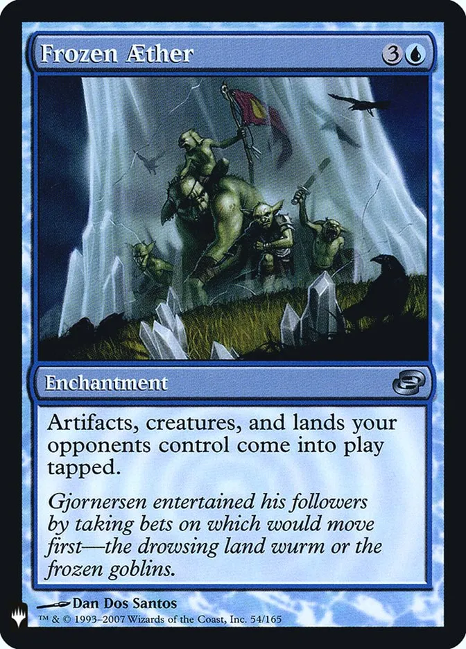 2020 The List Frozen Aether uncommon #PLC-54 uncommon card image
