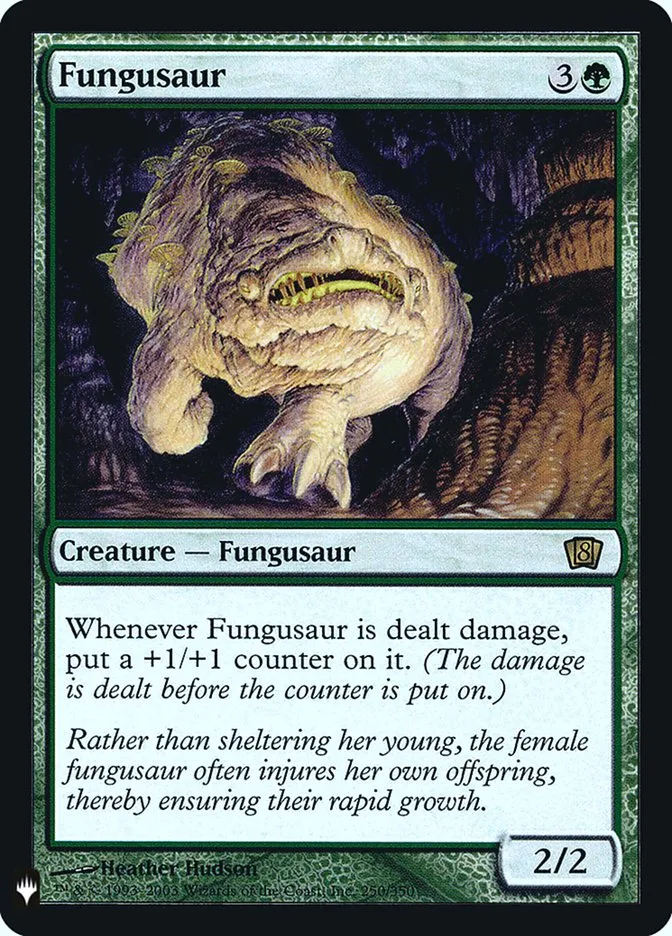 2020 The List Fungusaur #8ED-250 rare card image