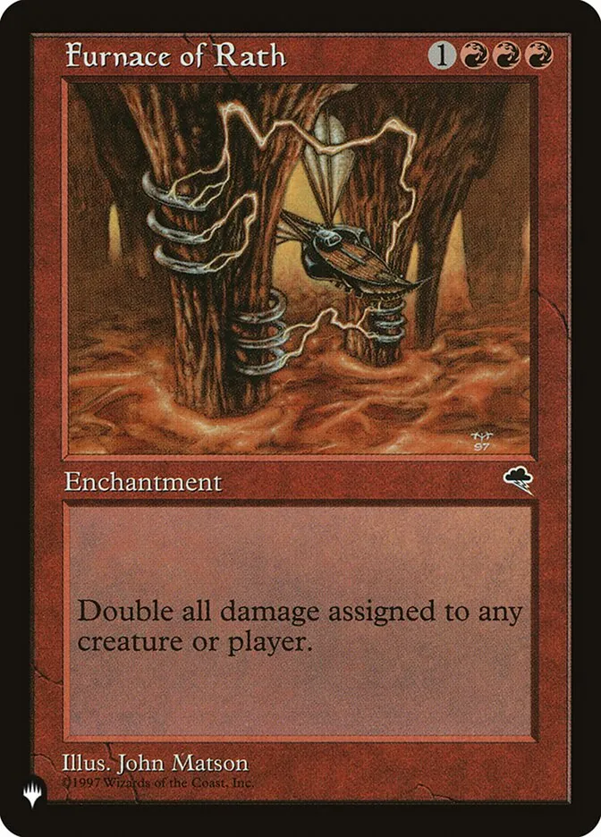 2020 The List Furnace of Rath #TMP-177 rare card image