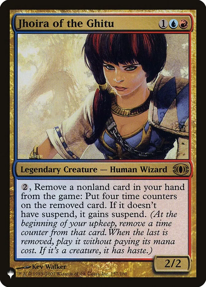 2020 The List Jhoira of the Ghitu #FUT-157 rare card image
