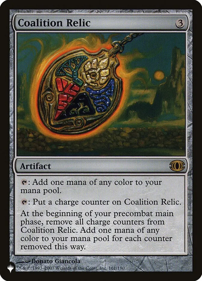 2020 The List Coalition Relic #FUT-161 rare card image
