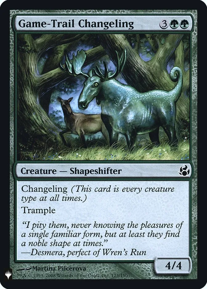 2020 The List Game-Trail Changeling #MOR-123 common card image