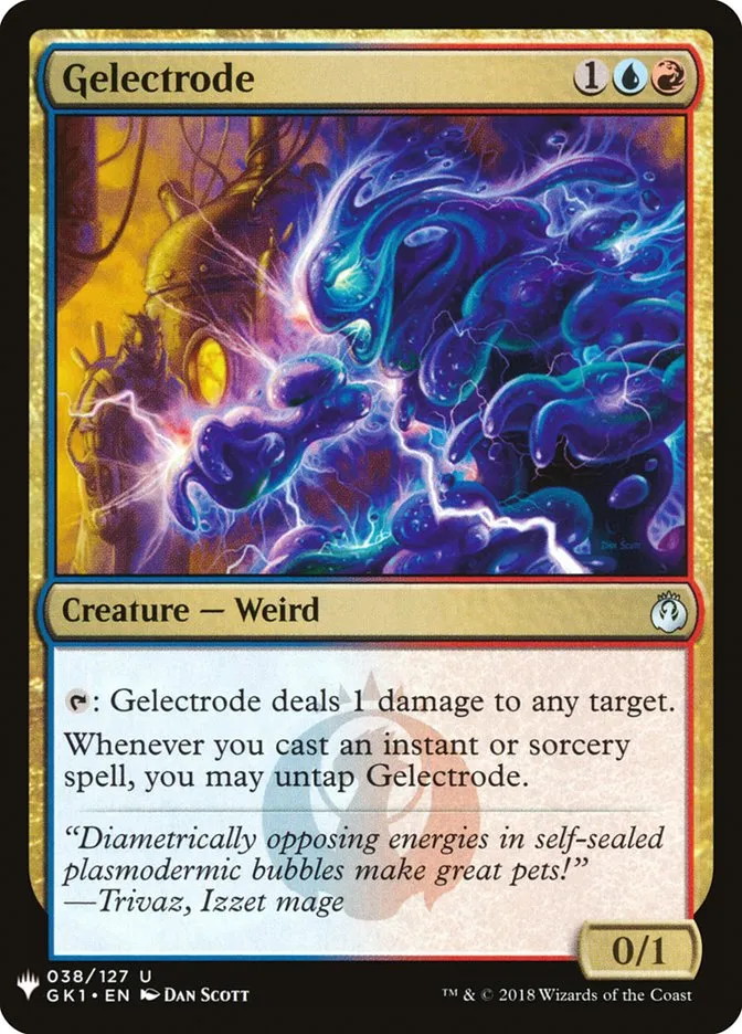 2020 The List Gelectrode #GK1-38 uncommon card image