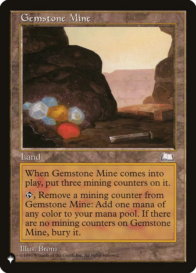 2020 The List Gemstone Mine #WTH-164 uncommon card image