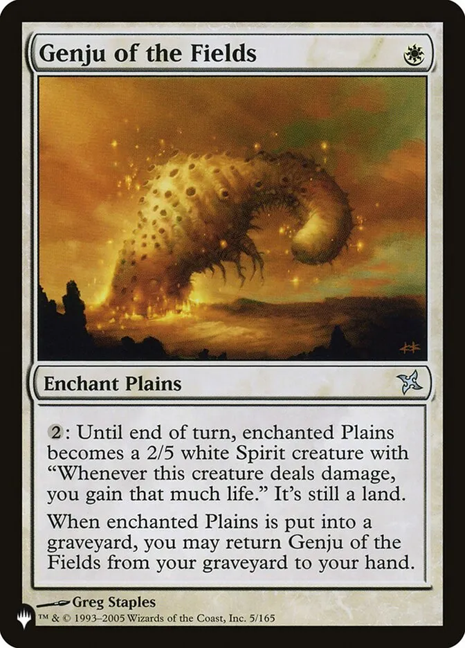 2020 The List Genju of the Fields #BOK-5 uncommon card image