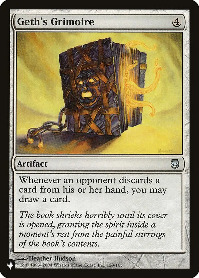 2020 The List Geth's Grimoire uncommon #DST-123 uncommon card image