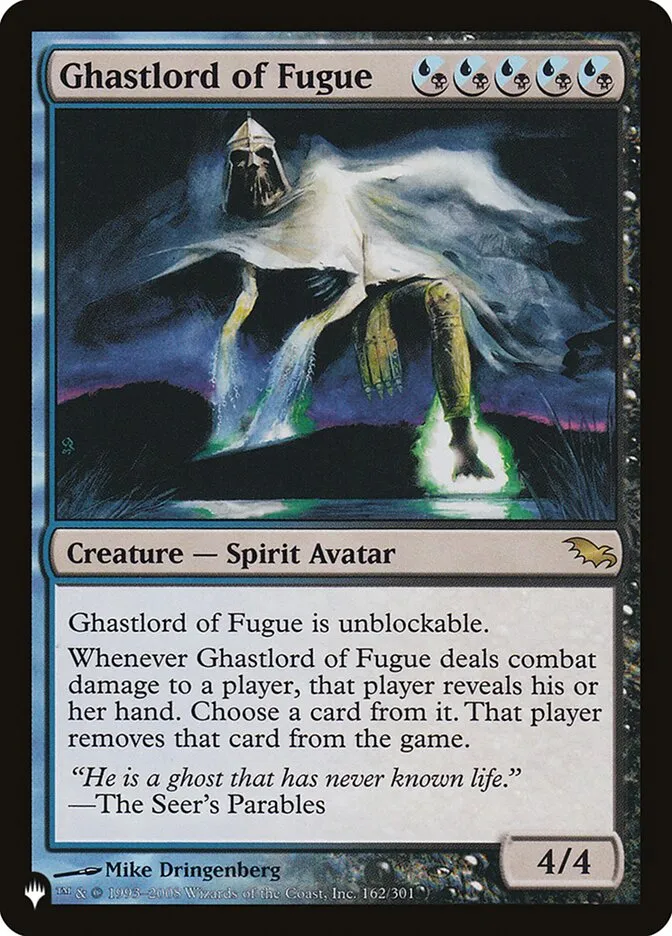 2020 The List Ghastlord of Fugue #SHM-162 rare card image