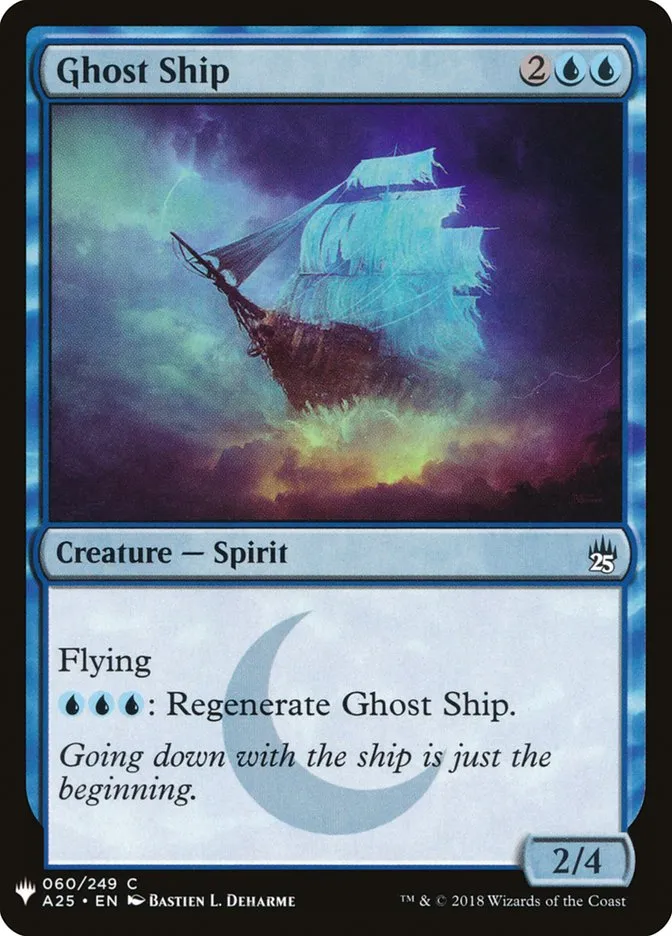 2020 The List Ghost Ship common #A25-60 common card image