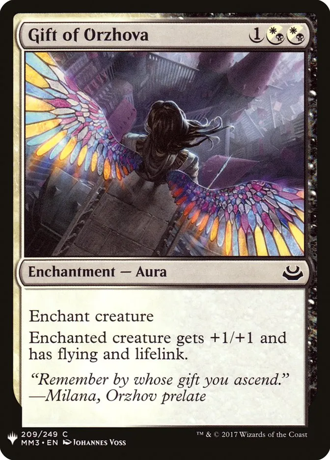 2020 The List Gift of Orzhova #MM3-209 common card image