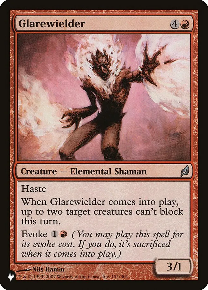 2020 The List Glarewielder #LRW-171 uncommon card image