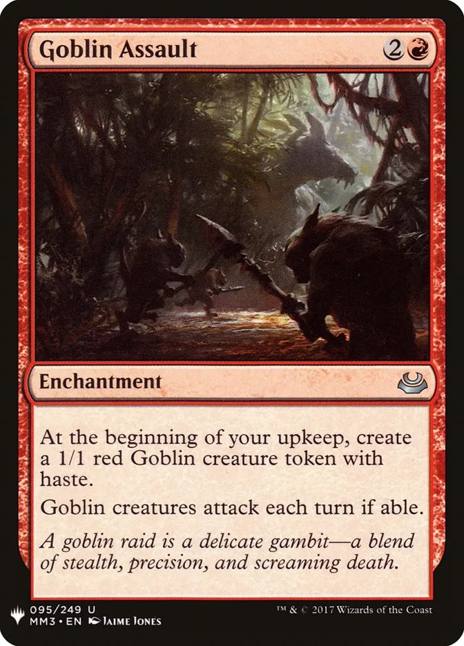 2020 The List Goblin Assault #MM3-95 uncommon card image