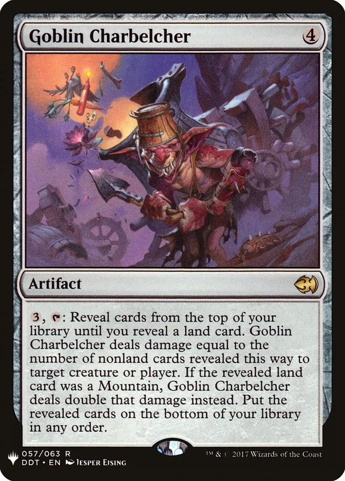 2020 The List Goblin Charbelcher #DDT-57 rare card image