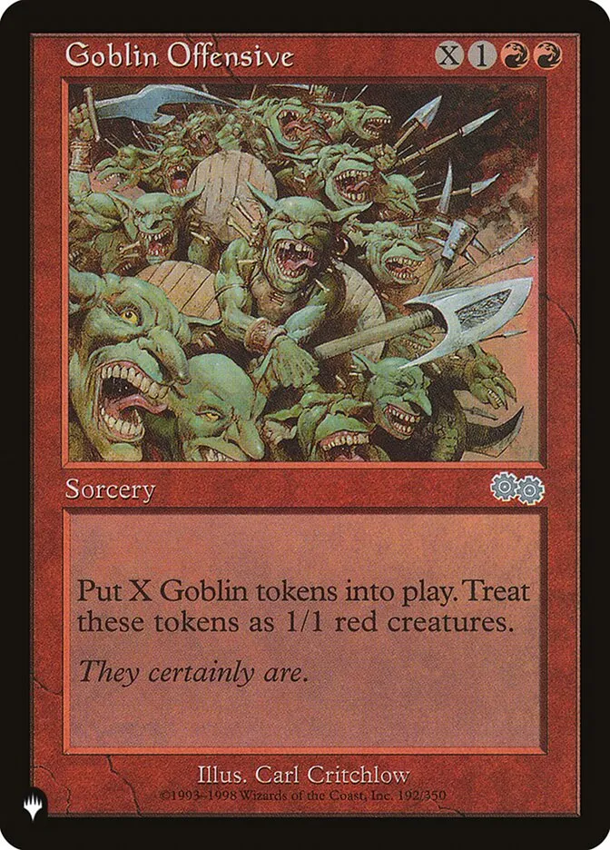 2020 The List Goblin Offensive #USG-192 uncommon card image