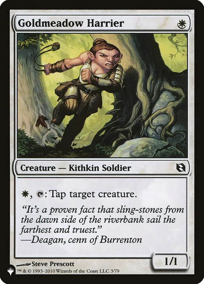 2020 The List Goldmeadow Harrier #DDF-3 common card image
