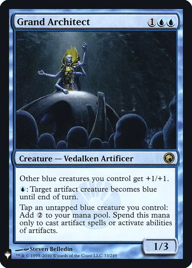 2020 The List Grand Architect #SOM-33 rare card image