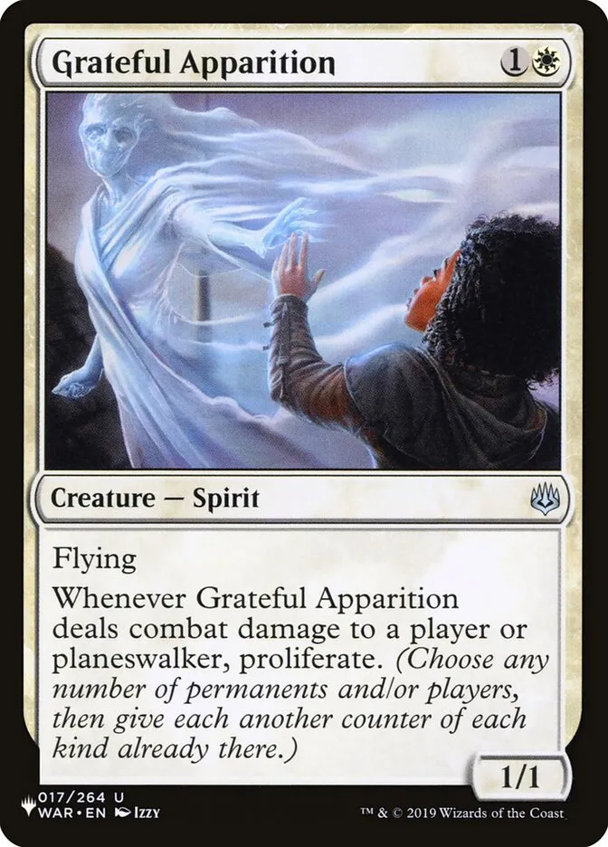 2020 The List Grateful Apparition uncommon #WAR-17 uncommon card image