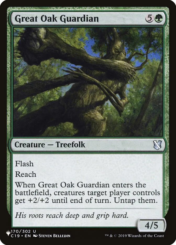 2020 The List Great Oak Guardian #C19-170 uncommon card image