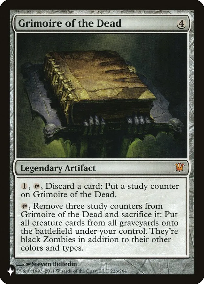 2020 The List Grimoire of the Dead #ISD-226 mythic card image