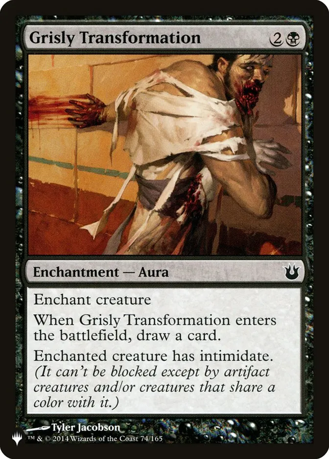 2020 The List Grisly Transformation #BNG-74 common card image
