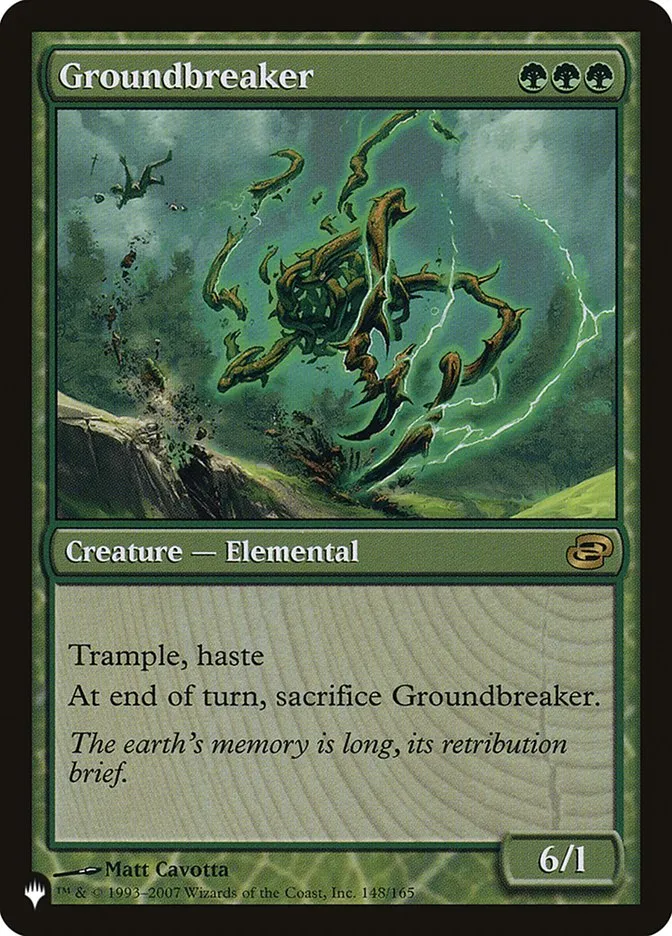 2020 The List Groundbreaker #PLC-148 rare card image