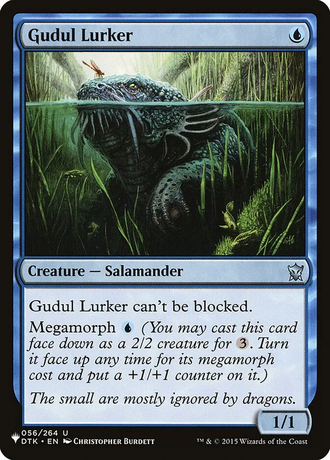 2020 The List Gudul Lurker #DTK-56 uncommon card image