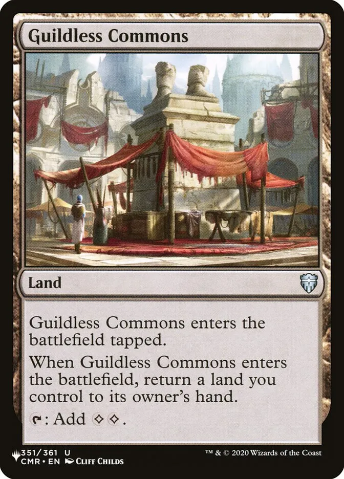 2020 The List Guildless Commons uncommon #CMR-351 uncommon card image