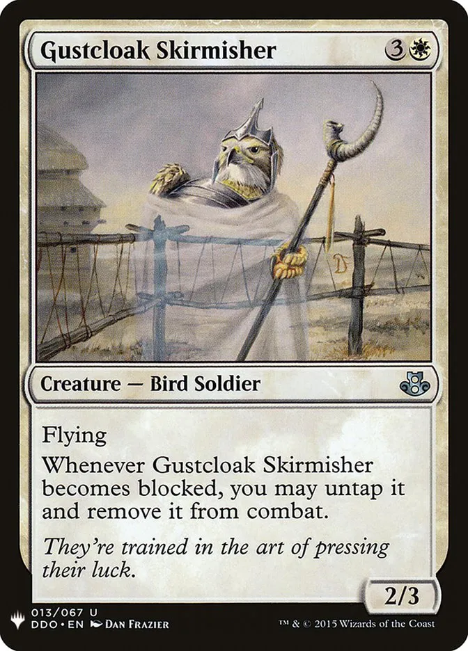 2020 The List Gustcloak Skirmisher #DDO-13 uncommon card image